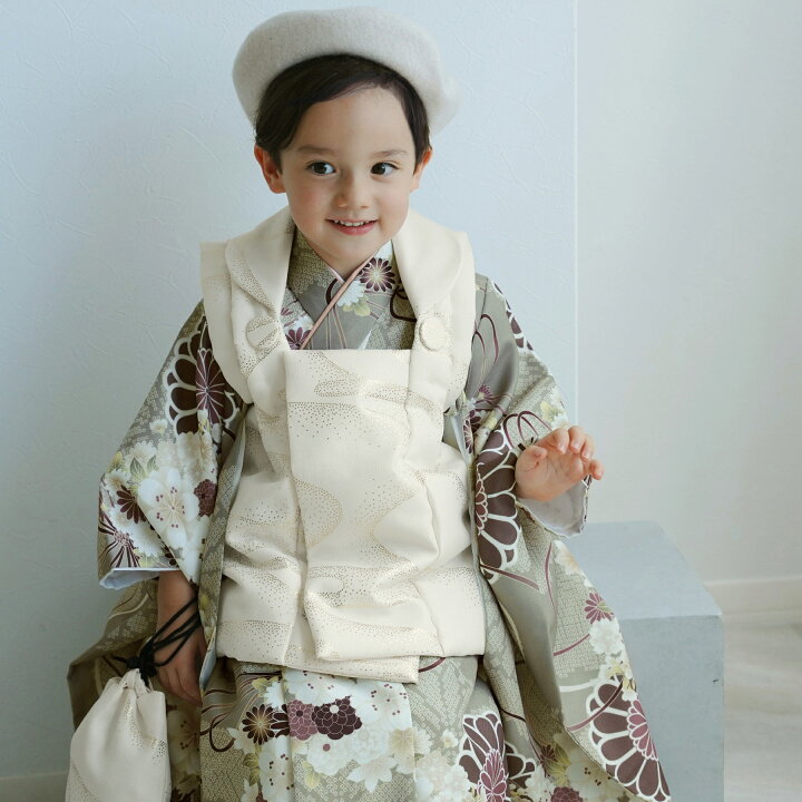 楽天市場】【レンタル】 【ひよこ商店 kids 七五三 着物 3歳 男の子 
