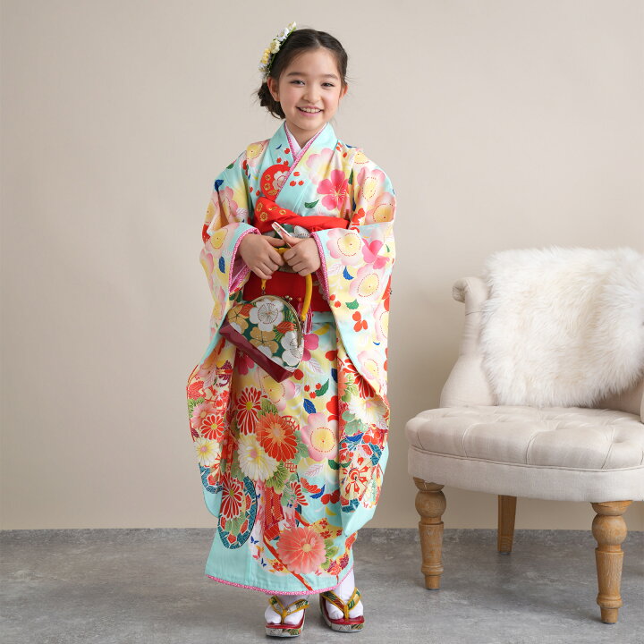 楽天市場】【レンタル】七五三 7歳 着物 セット 乙葉 おとは ブランド 