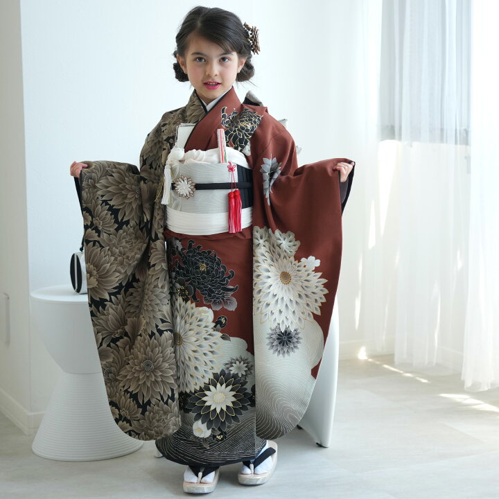 楽天市場】【レンタル】 七五三 7歳 着物 セット JAPAN STYLE 105cm  