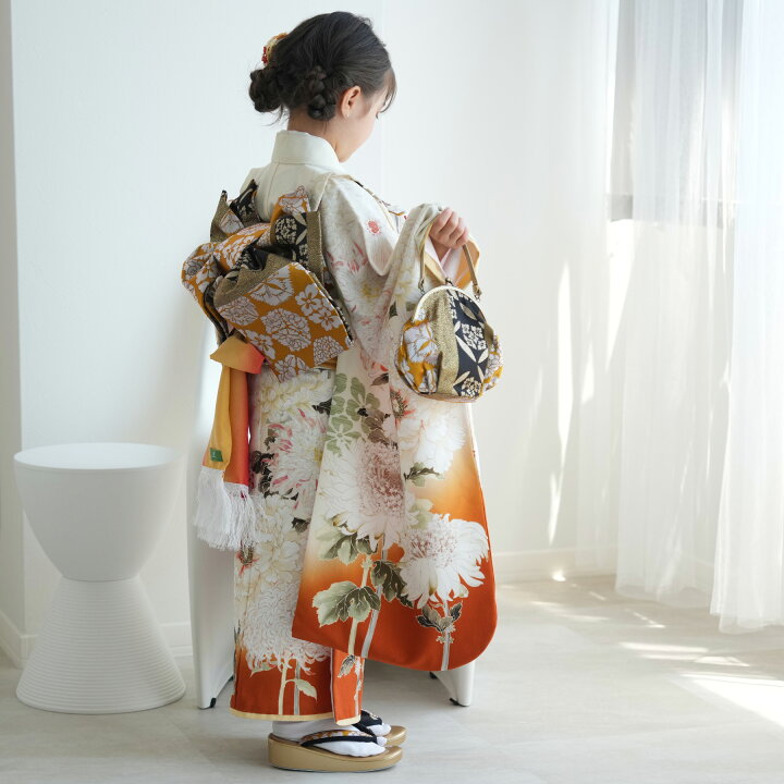 楽天市場】【レンタル】 七五三 7歳 着物 セット 芸艸堂 UNSODO 120cm 