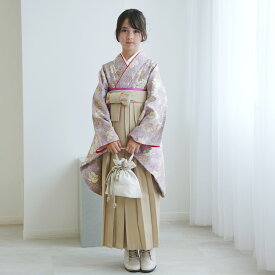 【レンタル】 卒業式 袴 レンタル 着物 袴セット 15点セット ひよこ商店 小学校 袴84-87cm（適応身長143-155cm） 袴セット 卒業式 ジュニア 女の子 小学生 花柄 女の子 ピンク子供 kids 桃色 茶 ホワイト 白 椿 つばき モダン 小学生 大学生 往復送料無料