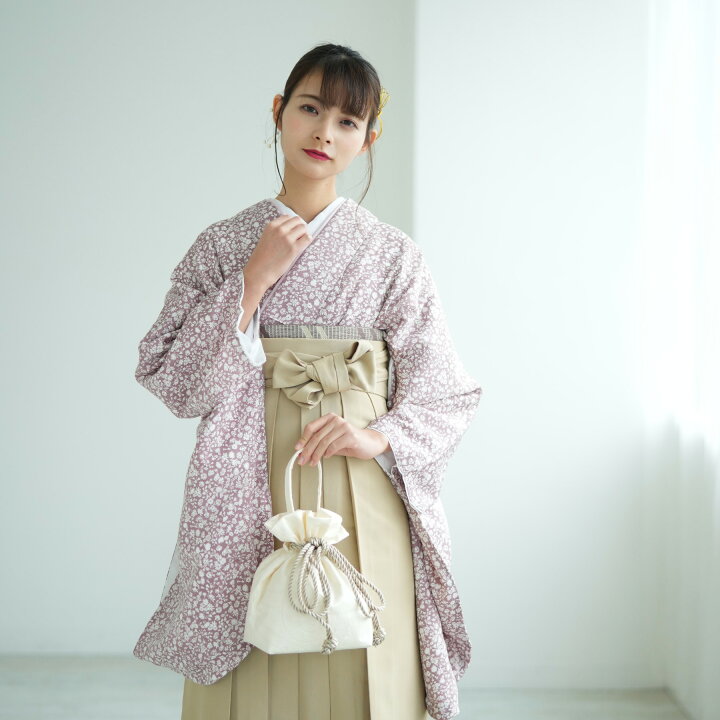 楽天市場】【販売用ページ】2尺袖着物 袴 2点セット utatane 袴91-99cm  