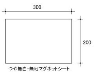؂蔄E}OlbgV[gi200mm×300mmj