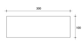 アルミ 複合板(100mm×300mm)アルミ/複合版/無地/白無地/看板/表示板