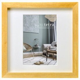 ハクバ フォトフレーム tetra（テトラ） ポストカード（KG）サイズ 1面 ナチュラル FSQTT-NTKG1 4977187491760 額縁 おしゃれ 写真たて