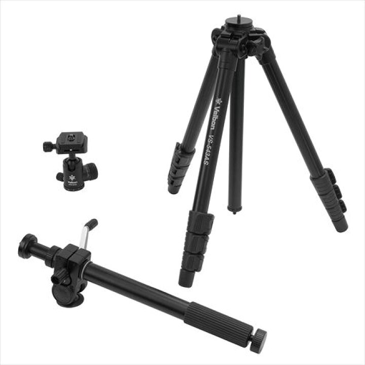 楽天市場】Velbon（ベルボン） 中型アルミ製三脚 VS-543AS 