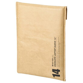 ハクバ プラスシェル エンベロープ ラップトップスリーブ 14インチ クラフト SP-ELLS14CF 4977187328219 PCケース PCバッグ PCスリーブ インナーケース おしゃれ かわいい