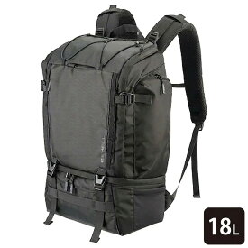 ハクバ プラスシェル トレック 04 バックパック 18 カメラバッグ SP-TR04BP18 4977187208641 ブラック カメラリュック リュックサック 超望遠レンズ対応 大容量 上下2気室構造