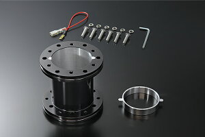 JDM アルミロングボススペーサー (ブラックコーティング仕上げ) 80mm【BS-08B】