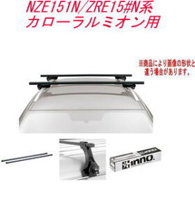 ���������IINNO �L�����A�Z�b�g �X�N�G�A�x�[�X �g���^ NZE151N/ZRE15#N�n �J���[�����~�I���p �yINSUT/K355/INB147BK�z