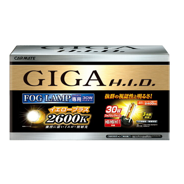 楽天市場】送料無料！ GIGA HIDコンバージョンキット イエロープラス 