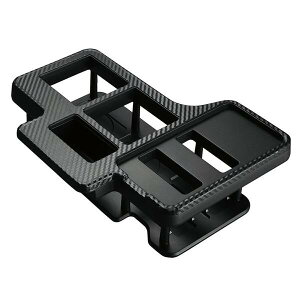 カーメイト ドリンクテーブル プレミアム ハイエース用 カーボン調ブラック【NZ593】