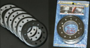 【レターパックプラ650】アルミナムチェンジスペーサー (ボススペーサー) オールブラック【HK-83】