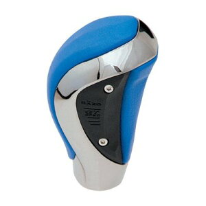 マニュアル用ノブ RAZO GT SPECノブ ブルー 【カーメイト】RA124