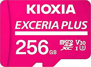 �ymSD_256GB_9739�z KIOXIA �L�I�N�V�A microSD 256GB �����Ń����� EXCERIA PLUS UHS-I U3 V30 Class10 Nintendo Switch����m�F�� microSDXC �ő�Ǐo100MB/s �ő发��85MB/s 4K�Ή� �����T�|�[�g���K�i ���[�J�[�ۏ�5�N KLMPA