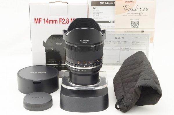 楽天市場】【中古】 『極美品』 SAMYANG MF 14mm F2.8 MK2 Sony用（E
