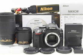 【中古】 『良品』 Nikon D5300 ダブルズームレンズキット / Nikon / ニコン / デジタル一眼レフカメラ / ダブルレンズキット
