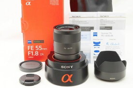 【中古】 『ほぼ新品』 Sony Zeiss Sonnar T＊ FE 55mm F1.8 ZA / SEL55F18Z / Sony / ソニー / レンズ / ミラーレス カメラ交換レンズ / Eマウント