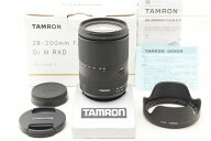 2026/5/11 【中古】 『極美品』 TAMRON 28-200mm F2.8-5.6 Di III RXD A071 Sony用（Eマウント） / TAMRO…