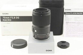 【中古】 『極美品』 SIGMA 70mm F2.8 DG MACRO Art Canon用 / シグマ / SIGMA / レンズ / カメラ交換レンズ / マウント Canon用