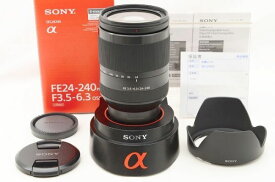 【中古】 『ほぼ新品』 Sony FE 24-240mm F3.5-6.3 OSS / SEL24240 / Sony / ソニー / レンズ / ミラーレス カメラ交換レンズ / Eマウント