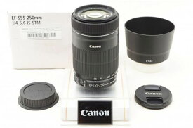 【中古】 『極美品』 Canon EF-S 55-250mm F4-5.6 IS STM / キャノン / Canon / レンズ / カメラ交換レンズ