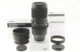 【中古】 『ほぼ新品』 SIGMA 100-400mm F5-6.3 DG DN OS Contemporary FUJIFILM用（Xマウント） / シグマ / SIGMA / レンズ / ミラーレス カメラ交換レンズ / マウント FUJIFILM / FUJINON Xマウント