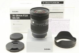 【中古】 『ほぼ新品』 SIGMA 16-28mm F2.8 DG DN Contemporary Sony用（Eマウント） / シグマ / SIGMA / レンズ / ミラーレス カメラ交換レンズ / マウント Sony Eマウント