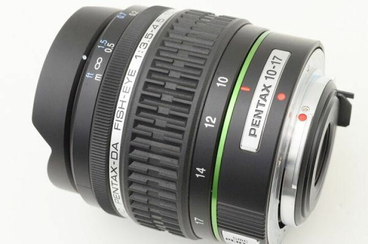 楽天市場】【中古】 『極美品』 smc PENTAX-DA FISH-EYE 10-17mm F3.5 