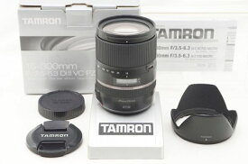 【中古】 『美品』 TAMRON 16-300mm F3.5-6.3 Di II VC PZD MACRO B016 Canon用 / TAMRON / タムロン / カメラ交換レンズ / マウント Canon用