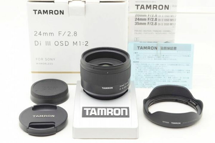 楽天市場】【中古】 『極美品』 TAMRON 24mm F2.8 Di III OSD M1:2 