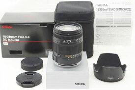 【中古】 『美品』 SIGMA 18-250mm F3.5-6.3 DC MACRO HSM PENTAX用 / シグマ / SIGMA / レンズ / カメラ交換レンズ / マウント PENTAX用 / ペンタックス用