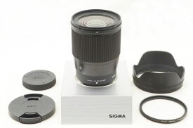 【中古】 『極美品』 SIGMA 16mm F1.4 DC DN Contemporary FUJIFILM用（Xマウント） / シグマ / SIGMA / レンズ / ミラーレス カメラ交換レンズ / マウント FUJIFILM / FUJINON Xマウント