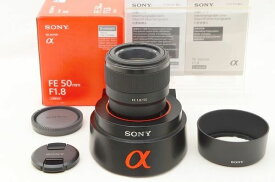【中古】 『極美品』 Sony FE 50mm F1.8 / SEL50F18F / Sony / ソニー / レンズ / ミラーレス カメラ交換レンズ / Eマウント