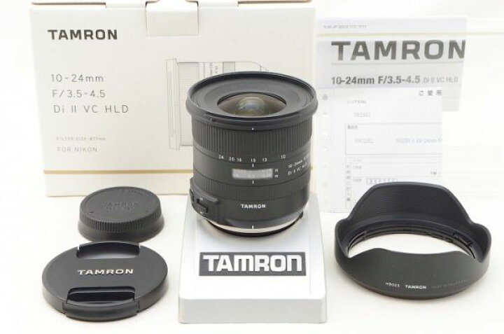 楽天市場】【中古】 『極美品』 TAMRON 10-24mm F3.5-4.5 Di II VC HLD 
