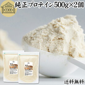 純正プロテイン 500g×2個 ソイプロテイン 大豆プロテイン 香料 無添加 コスパ 女性 ダイエット プレーン 100％ 高校生 高齢者 お試し パウダー 粉末 たんぱく質 植物 タンパク質 サプリ サプリメント 大容量 メンズ レディース 美容 ファスティング ダイエット 筋トレ 減量