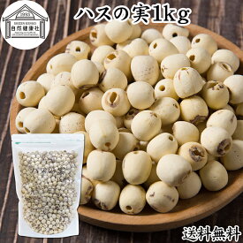 ハスの実 1kg 蓮の実 はすの実 蓮実 レンジツ アルカロイド 保存料 無添加 乾燥 無漂白 無着色 蓮茶 はす茶 薬膳茶 業務用 食材 健康食材 漢方 薬膳 美容 ダイエット ごはん 具材 スープ 炊き込みご飯 鍋 煮込み料理 中華食材 茹でる おかゆ お粥 おこわ 甘納豆 砂糖漬け