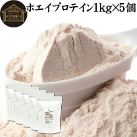 ホエイプロテイン 1kg×5個 WPI ホエイ プロテイン ピュア アイソレート プレーン 甘くない プロテイン 女性 高校生 高齢者 アメリカ産 100％ 保存料 無添加 パウダー 粉末 たんぱく質 タンパク質 サプリ メント 大容量 メンズ レディース ファスティング お試し おすすめ