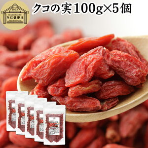 NR̎ 100g×5 ̎ mX̎ mXq NRV SWx[ goji berry Etx[ 100% ̎ NR̎ ۑ Y F Ɩp X[p[t[h hCt[c AWAXC