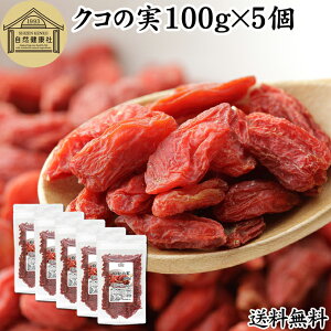 NR̎ 100g×5 ̎ mX̎ mXq NRV SWx[ goji berry Etx[ 100% ̎ NR̎ ۑ Y F Ɩp X[p[t[h hCt[c AWAXC