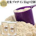 玄米プロテイン 1kg×2個 ブラウンライス 甘くない プロテイン ライス 女性 タンパク質 パウダー こども 高齢者 高校生 お試し 保存料 無添加 粉末 たんぱく質 植物 げんまい アレルゲン なし サプリ サプリメント 大容量 メンズ レディース 置き換え 美容 健康 ファスト