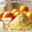 オレンジパウダー 500g フルーツ みかん 粉末 スムージー 果実 果汁 くだもの 果物 野菜 ぱうだー 業務用 フレーバー …