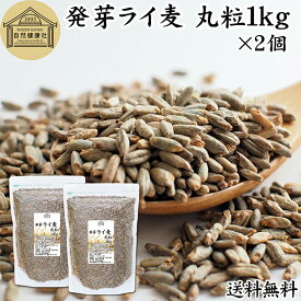 発芽ライ麦 丸粒 1kg×2個 全粒 粒 ドイツ産 ライ麦パン ライブレッド パン用 発芽 ライ麦 ナチュラル 割合 100% モルト ライムギ 保存料 無添加 大容量 業務用 食パン 製菓 製パン パン作り サラダ スープ 食材 ベーカリー レシピ 自家製 ヘルシー 菓子 クッキー スコーン