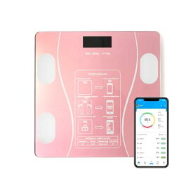 [SUNGRAN] 体重 体組成計 スマホ連動 超薄型 軽量 コンパクト 【選べるUSB充電/電池式】 12項目測定可能 高精度センサー 電源自動ON/OFF アプリ管理 自動記録 Bluetooth対応 BMI 体脂肪率 筋肉量 基礎