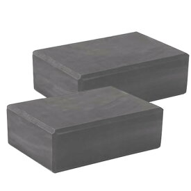 [SUNGRAN] ヨガブロック 2個セット 厚み7.5cm 高密度EVA素材 軽量 撥水 水洗い可 ヨガポーズ 安定 やわらか触感 角面取り 初心者 体幹 ストレッチ ピラティス フィットネス 補助 エクササイズサポ