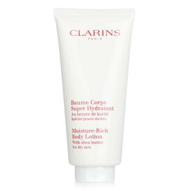 【送料無料】クラランスモイスチャーリッチボディローション シアバター 200ml【楽天海外直送】