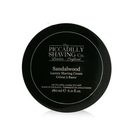 [送料無料]ザ ピカデリー シェービングカンパニー sandalwood luxury shaving cream 180g[楽天海外直送]