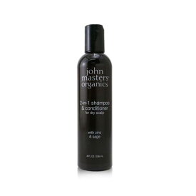 [送料無料]ジョンマスターオーガニック scalp conditioning shampoo with zinc & sage 236ml[楽天海外直送]