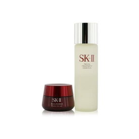 [送料無料]sk-ii ageless beauty essentials set: r.n.a. power moisturizing cream 80ml + facial treatment essence 230ml 2pcs[楽天海外直送]