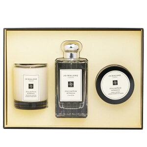 yzW[}[ english pear & freesia coffret: cologne spray 100ml + body cream 50ml + scented candle 4.78cm/1.88inches (height) 3pcsyyVCOz